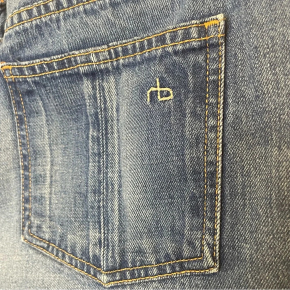 rag & bone Cut-off Denim Shorts-Medium Wash size 28 - Picture 6 of 6